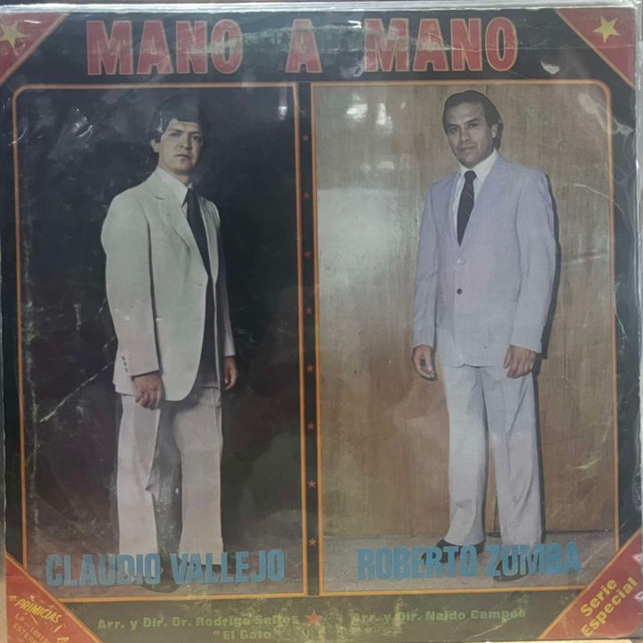 CLAUDIO VALLEJO - ROBERTO ZUMBA - MANO A MANO  LP