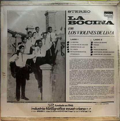 LOS VIOLINES DE LIMA - LA BOCINA LP