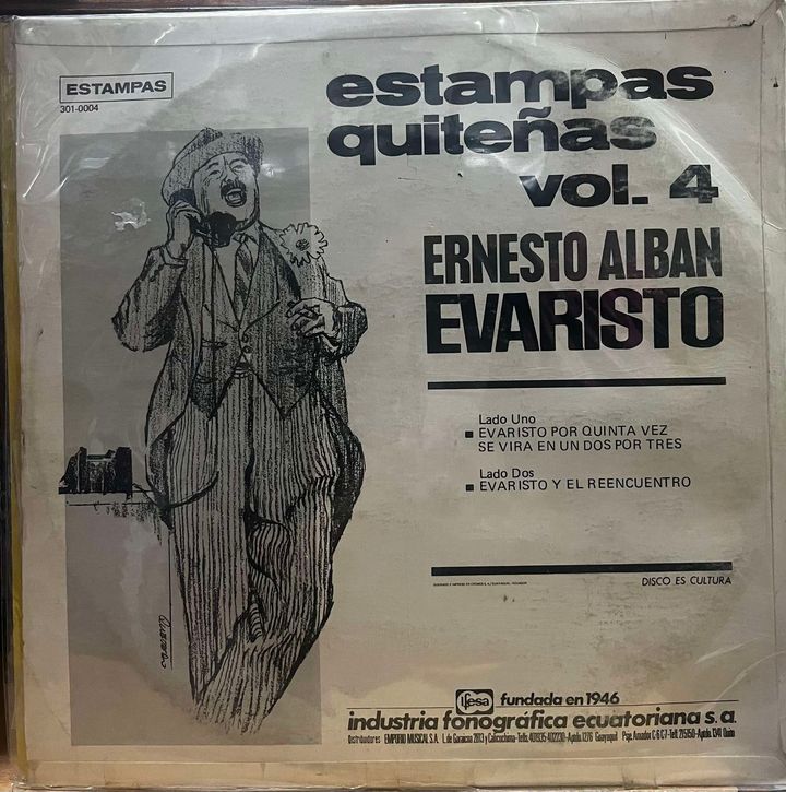 ERNESTO ALBAN EVARISTO - ESTAMPAS QUITEÑAS VOL.4 LP