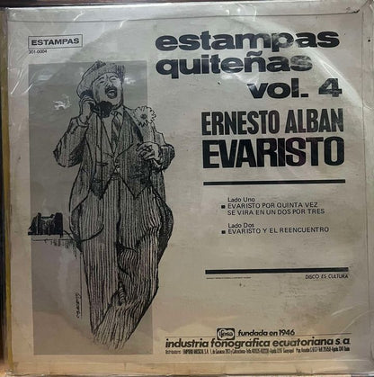 ERNESTO ALBAN EVARISTO - ESTAMPAS QUITEÑAS VOL.4 LP