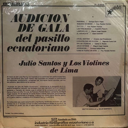 LOS VIOLINES DE LIMA - AUDICION DE GALA LP