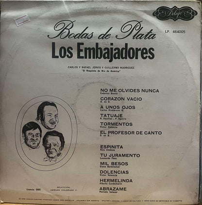 LOS EMBAJADORES - BODAS DE PLATAS LP