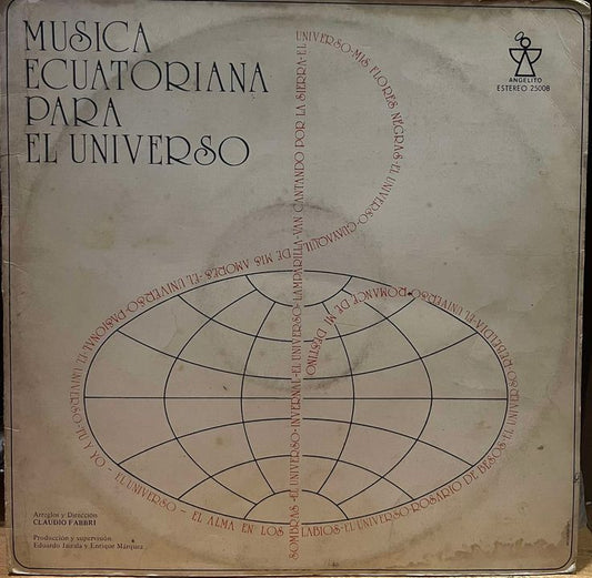 MUSICA ECUATORIANA PARA EL UNIVERSO LP