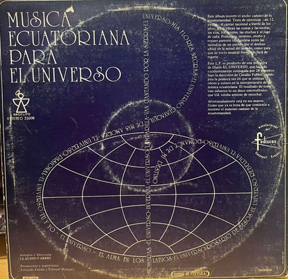MUSICA ECUATORIANA PARA EL UNIVERSO LP