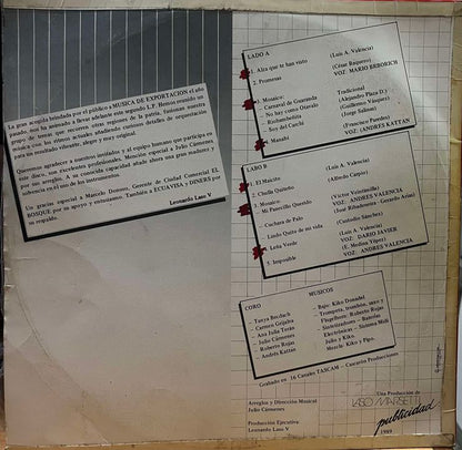 MUSICA DE EXPORTACION VOL.2  LP