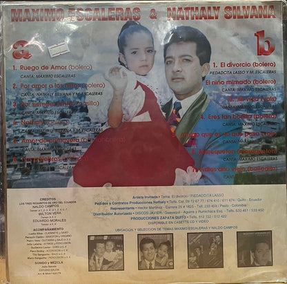 MAXIMO ESCALERAS Y NATHALY SILVANA - POPULAR, ROMANTICO Y BAILABLE VOL.4 LP