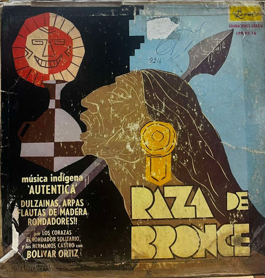 LOS CORAZAS - RAZA DE BRONCE LP