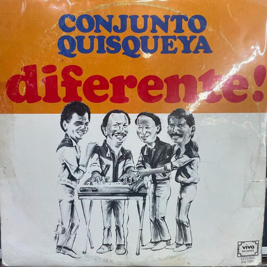 CONJUNTO QUISQUEYA - DIFERENTE! LP