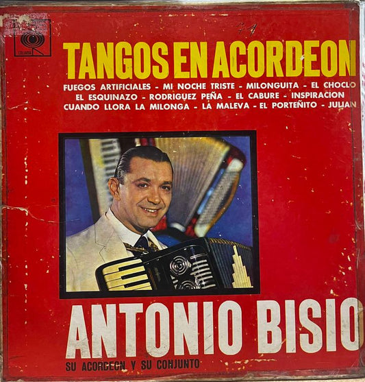 ANTONIO BISIO - TANGOS EN ACORDEON  LP