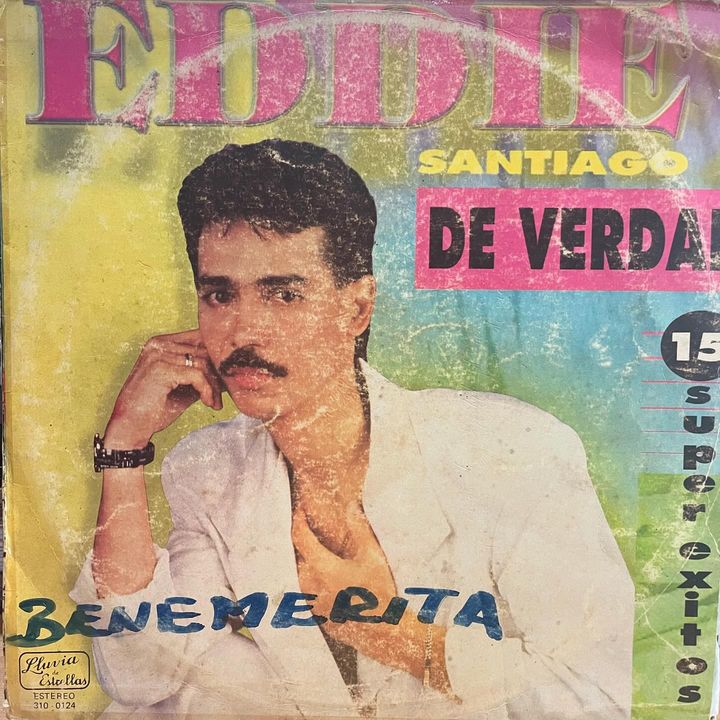 EDDIE SANTIAGO - 15 SUPER EXITOS LP