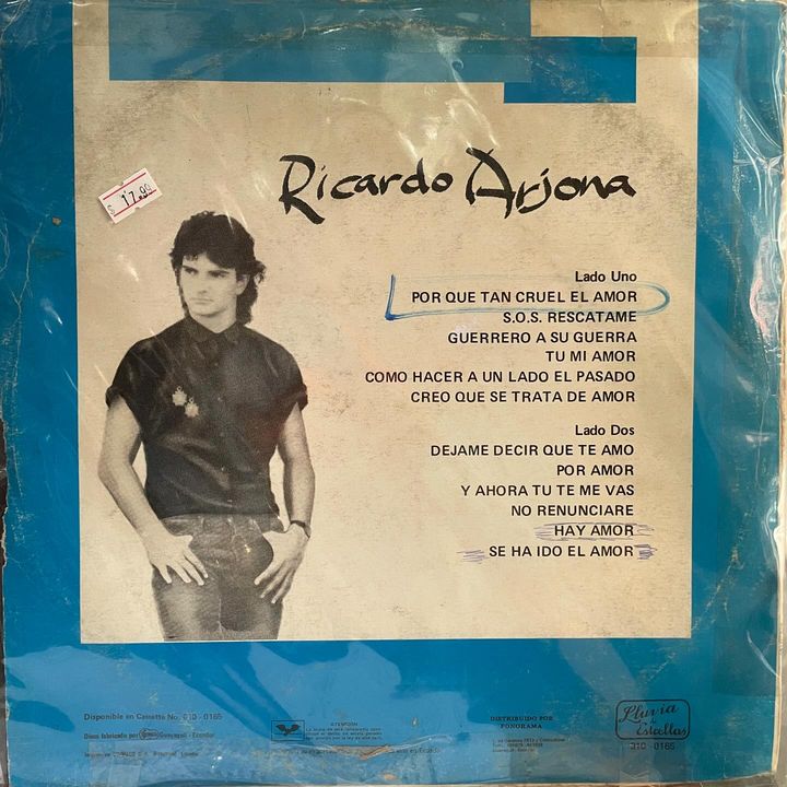 RICARDO ARJONA - JESUS... VERVO, NO SUSTANTIVO LP