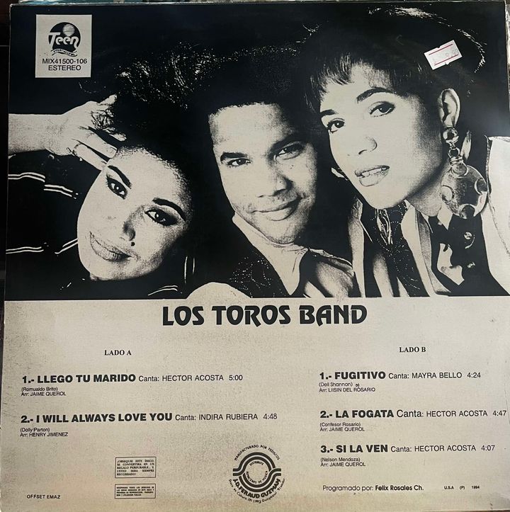 LOS TOROS BAND - CALIENTE LP