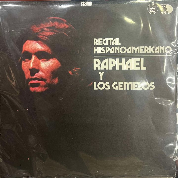 RAPHAEL Y LOS GEMELOS - RECITAL HISPANOAMERICANO LP