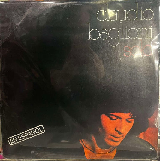 CLAUDIO BAGLIONI - SOLO EN ESPAÑOL LP