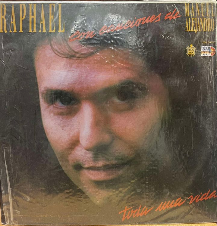 RAPHAEL - TODA UNA VIDA LP (DE EPOCA)