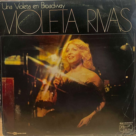 VIOLETA RIVAS - UNA VIOLETA EN BROADWAY LP