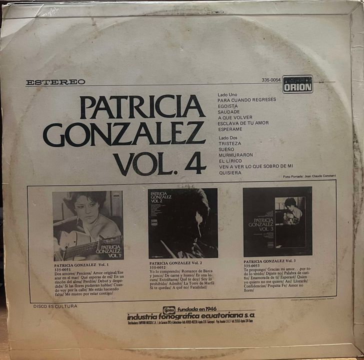 PATRICIA GONZALEZ VOL. 4 LP