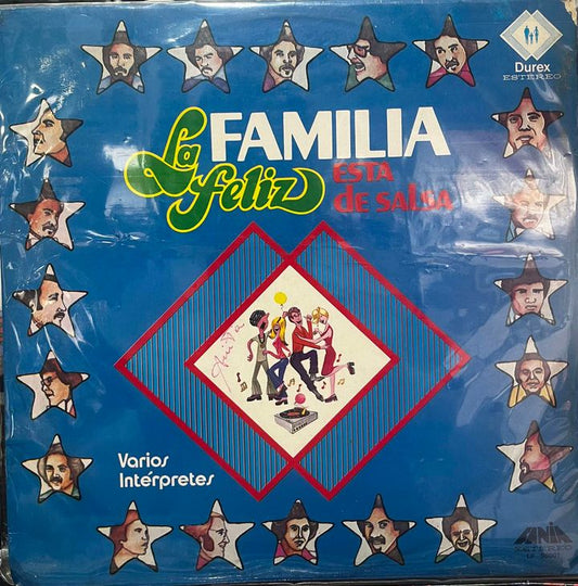 LA FAMILIA FELIZ ESTA DE SALSA - VARIOS INTERPRETES LP