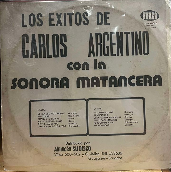 CARLOS ARGENTINO - LOS EXITOS LP