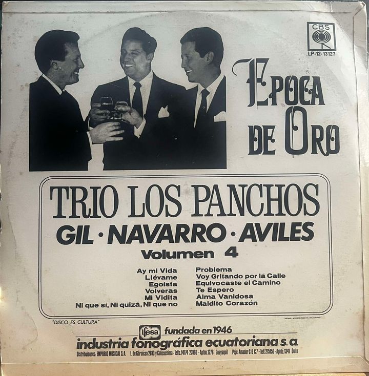 TRIO LOS PANCHOS - EPOCA DE ORO VOL.4 LP