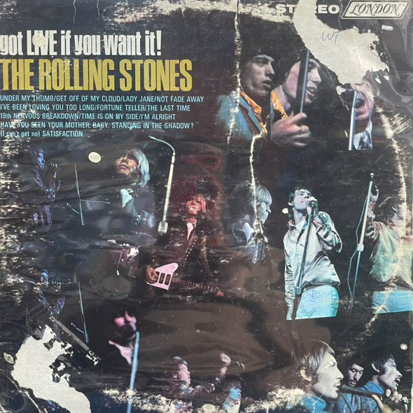 ROLLING STONES - GOT LIVE IF YOU WANT IT LP (DE EPOCA)