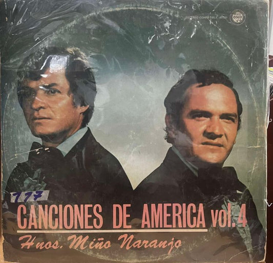 HNOS. MIÑO NARANJO - CANCIONES DE AMERICA VOL.4 LP