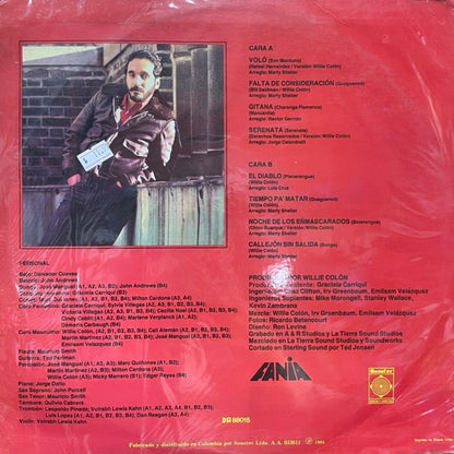 WILLIE COLON - TIEMPO PA´ MATAR LP (DE EPOCA)