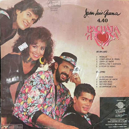 JUAN LUIS GUERRA - BACHATA ROSA LP (DE EPOCA)