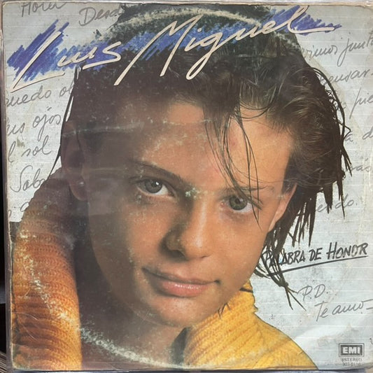 LUIS MIGUEL - PALABRA DE HONOR  LP