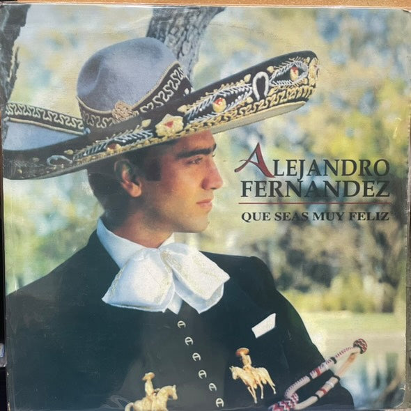 ALEJANDRO FERNANDEZ - QUE SEAS FELIZ LP (DE EPOCA)