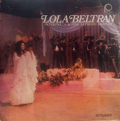 LOLA BELTRAN - INTERPRETA A JOSE ALFREDO JIMENEZ LP