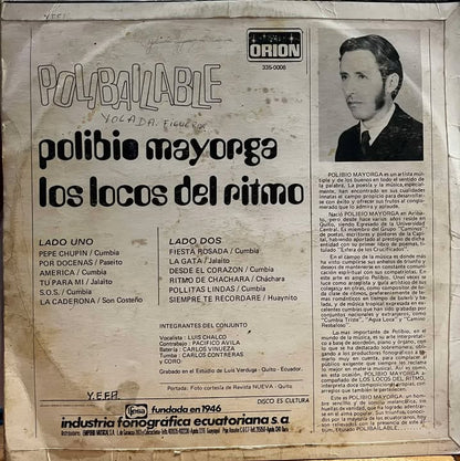 POLIBIO MAYORGA Y LOS LOCOS DEL RITMO -  POLIBAILABLES LP