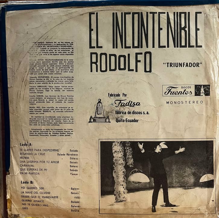RODOLFO - EL INCONTENIBLE LP