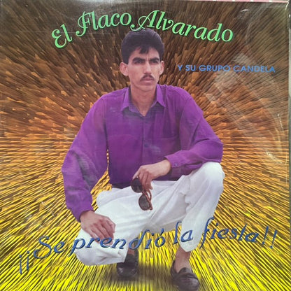 EL FLACO ALVARADO - SE PRENDIO LA FIESTA  LP (DE EPOCA)