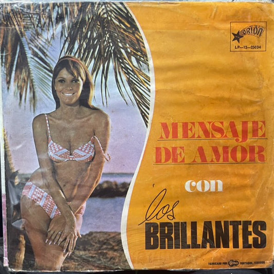 LOS BRILLANTES - MENSAJE DE AMOR LP (DE EPOCA)
