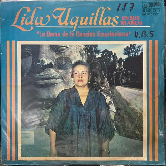 LIDA UQUILLAS - LA DAMA DE LA CANCION ECUATORIANA EN SUS 38 AÑOS LP (DE EPOCA)