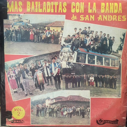 MAS BAILADITAS CON LA BANDA DE SAN ANDRES LP (DE EPOCA)