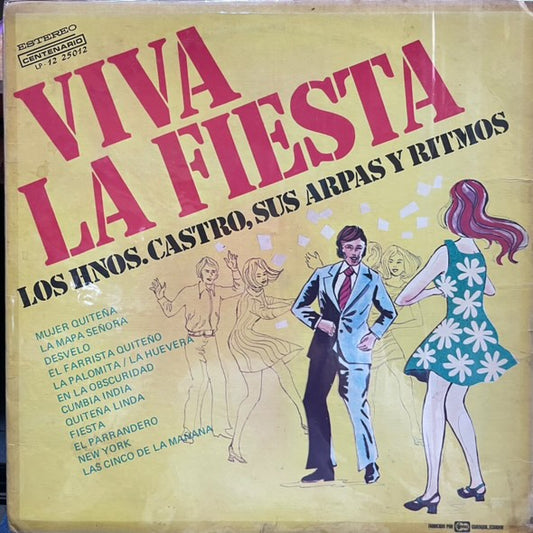 HNOS. CASTRO - VIVA LA FIESTA LP (DE EPOCA)