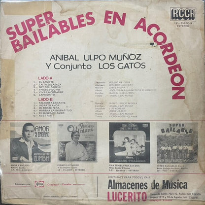 ANIBAL ULPO MUÑOZ - SUPER BAILABLES EN ACORDEON LP (DE EPOCA)