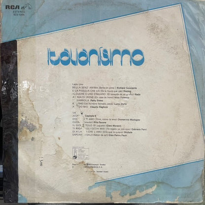 ITALIANISMO - VARIOS INTERPRETES LP