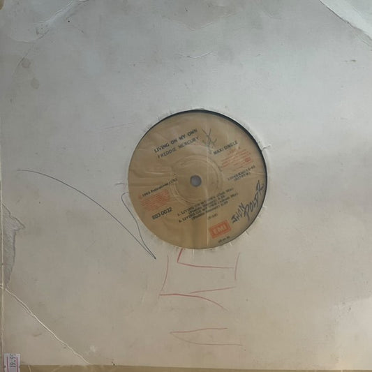 FREDDIE  MERCURY - LIVING ON MY OWN (MAXI SINGLE) DE EPOCA