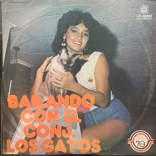 CONJUNTO LOS GATOS - BAILANDO CON LP (DE EPOCA)