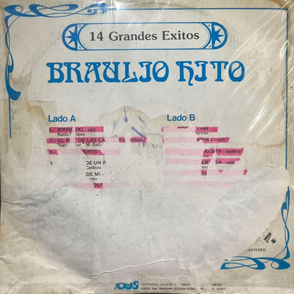 BRAULIO HITO - 14 GRANDES EXITOS LP (DE EPOCA)
