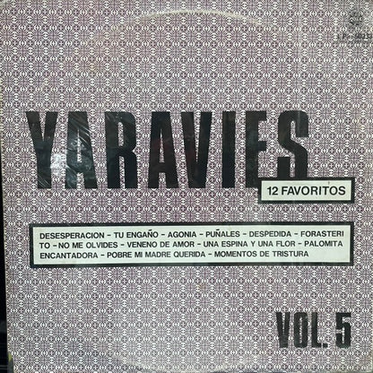 YARAVIES - 12 FAVORITOS VOL. 5 LP (DE EPOCA)