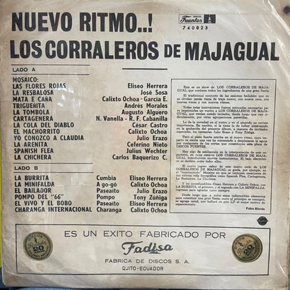 LOS CORRALEROS DE MAJAGUAL - NUEVO RITMO..! LP (DE EPOCA)