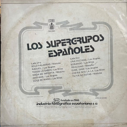 LOS SUPER GRUPOS ESPAÑOLES LP (DE EPOCA)
