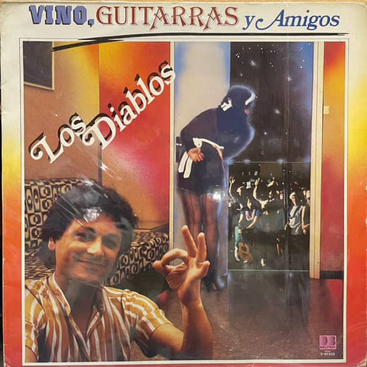 LOS DIABLOS - VINO, GUITARRAS Y AMIGOS LP (DE EPOCA)