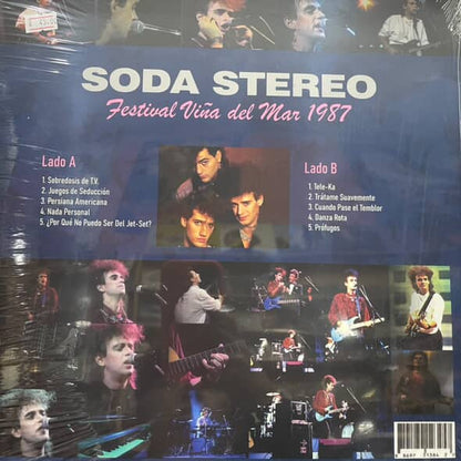 SODA STEREO - FESTIVAL VIÑA DEL MAR 1987 LP