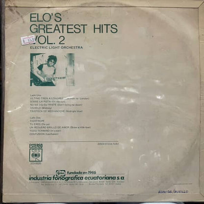 ELECTRIC LIGHT ORCHESTRA - GREATEST HITS VOL.2 LP (DE EPOCA)