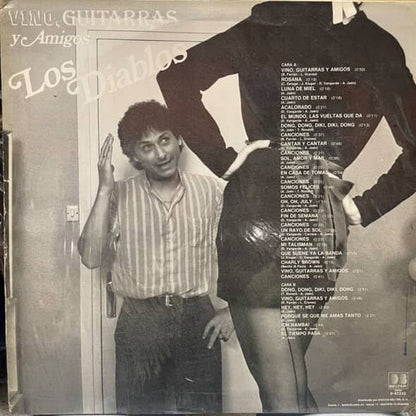 LOS DIABLOS - VINO, GUITARRAS Y AMIGOS LP (DE EPOCA)